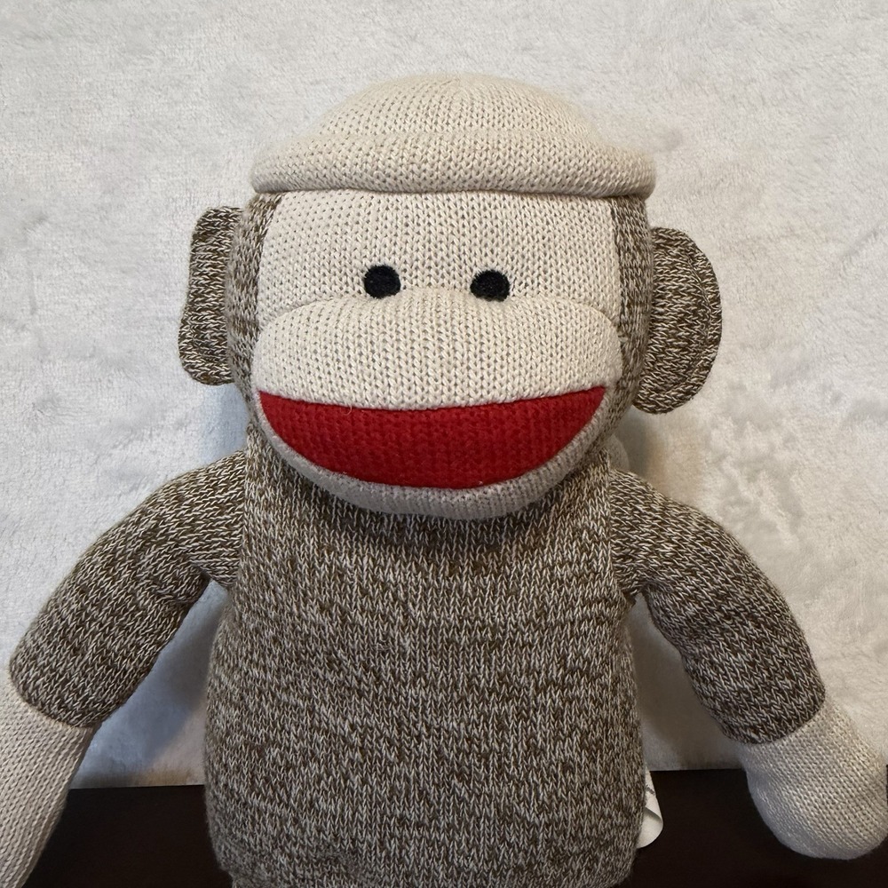 Sock Monkey Skippyjohn Jones Kohl's Cares Stuffed Animal Plush Toy Lovey 2012